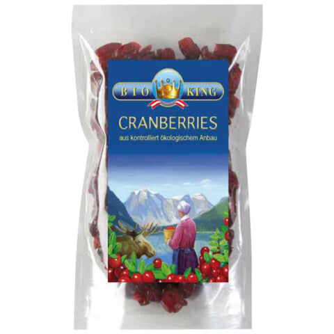 BIO KING Bio Cranberries 125g