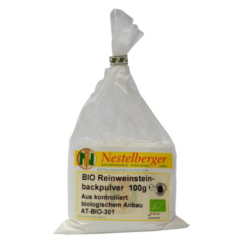 Nestelberger Bio Reinweinsteinbackpulver 100g