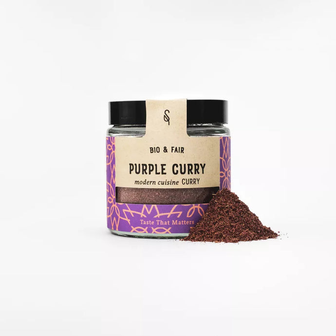 Soul&Spice BIO Purple Curry 120ml Glas