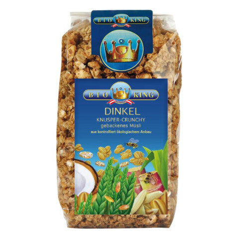 BIO KING Bio Dinkel-Knusper-Crunchy 375g