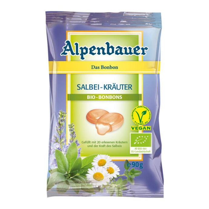 Alpenbauer BIO Zuckerl Salbei-Kräuter 90g