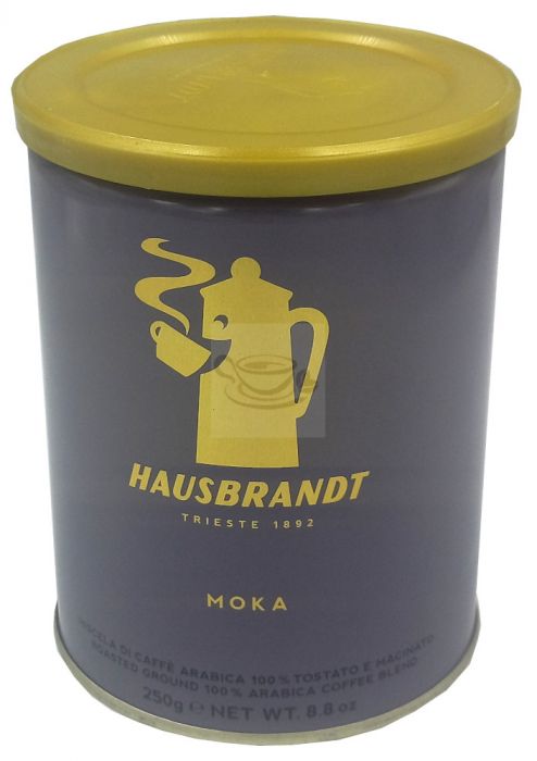 Hausbrandt italienischer Kaffee Mokka gemahlen 100% Arabica 250g