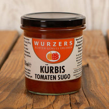 Lade das Bild in den Galerie-Viewer, Wurzers Kürbis-Tomaten-Sugo 370ml
